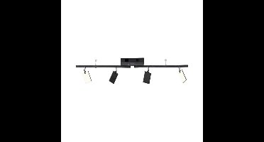 Paul Neuhaus PlafondlampPure Mira 4-lichts zwart - 6356-18