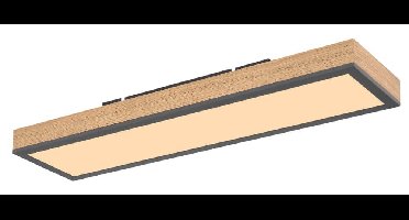 Globo Houten led plafondlampDoro 60x15cm - 416080WD