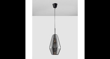 Lyora HanglampVeiro chroom glas Ø 17 x 28,5cm - 9724101