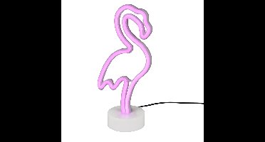 Trio TafellampFlamingo oplaadbaar - R55240101
