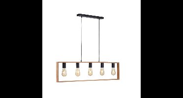 Just Light Landelijke hanglampFranky 5-lichts - 15653-18