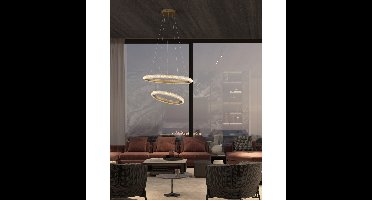 Lyora HanglampMedora goud Ø 59cm - 9748156