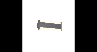 Trio WandlampDawson design antraciet 30cm - 246360142