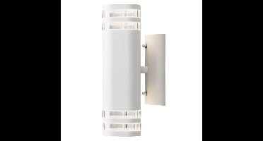 KonstSmide WandspotModena Up - Down 2-lichts 28cm wit - 7516-250