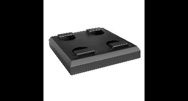 PTT Antraciete ondervoetBottom voor postkast - 9896002