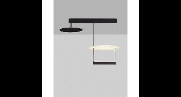 Lyora HanglampDiona design zwart met wit - 9580678