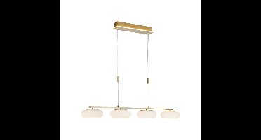 Paul Neuhaus 4-lichts hanglampQ-Etienne messing recht - 2079-60