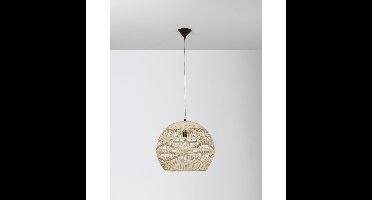 Lyora Rotan hanglampMarlo Ø 48,5cm bol - 9586502