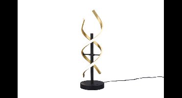 Trio Design vloerlampSequence zwart met goud - 541810208
