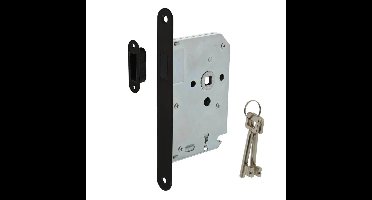 Intersteel Slotkast klavierDomus magneet zwart afgerond - 0094.957224