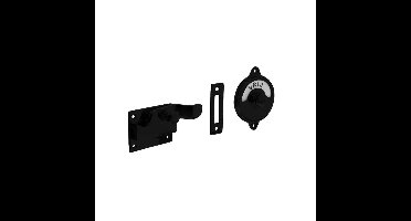 Intersteel WC-overslagTira met bocht zwart - 0023.370005