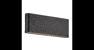 Nordlux Strakke design wandlampKinver zwart 26cm - 2118181003