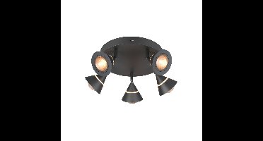 Trio PlafondlampRomeo zwart - 637010532