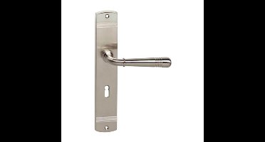 Intersteel DeurklinkHelena sleutelgat 56mm nikkel mat - 0019.170524