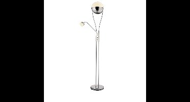 Trio VloerlampChris 2-lichts 180cm chroom - 478310206