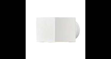 KonstSmide Muurlamp Up - DownModena vierkant wit - 7341-250