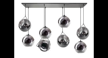 ETH 8-lichts glazen hanglampOrb - 05-HL4271-3036