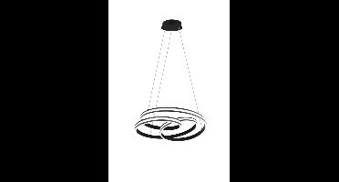 Trio HanglampNuria 60cm zwart - 326210132