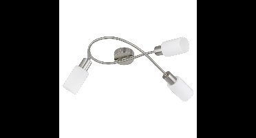 Trio Moderne PlafondlampMars 3-lichts nikkel mat - R80013907