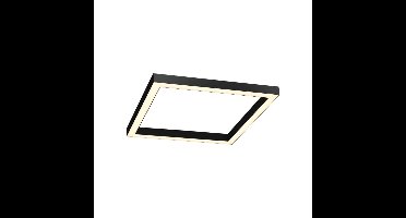 Paul Neuhaus Vierkante plafondlampPure Lines Square antraciet - 6022-13