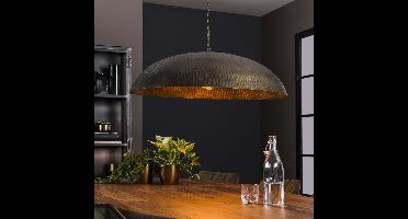 Lyora Metalen ronde hanglampCupola Ø 90cm - koper brons - 7028/30