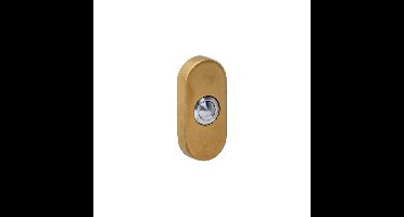 Intersteel DeurbelChimea ovaal messing getrommeld - 0011.399026