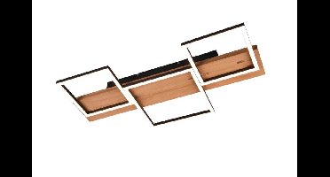 Trio Houten led plafondlampHarper 3-lichts - 622910332