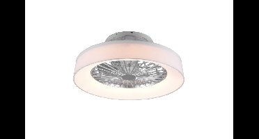 Trio Led plafondventilatorFarsund 47cm wit - R62662101