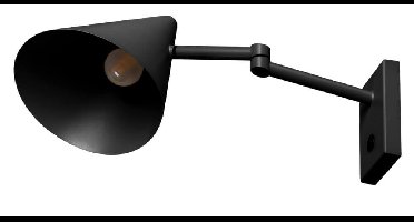 ETH Design wandlampMarvis zwart - 05-WL1348-30