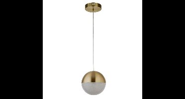 Searchlight 1-lichts hanglampMarbles goud - 5881SB