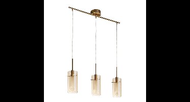 Searchlight 3-lichts hanglampDuo 3 goud - 3303-3CP