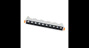 Lyora Witte inbouwspotMidi Led 10x1 leds - 4000K - 10046