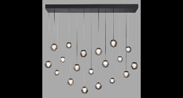 Paul Neuhaus 19-lichts hanglampPure Popup mystic grey - 2589-15