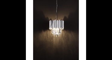 Lyora HanglampMagnolia chroom en kristal Ø 25cm - 9824070