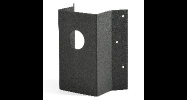 KonstSmide Montage hoeksteunWall Corner Straight zwart - 448-750