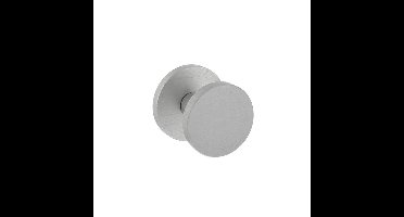 Intersteel VoordeurknopRond eenzijdige montage aluminium - 0082.392911