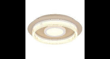 Globo Moderne plafondlampZara zand bruin Ø 40cm - 48046D1