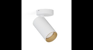 Lyora Kantelbare opbouwspotMono wit met goud - 7771