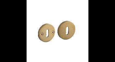 Intersteel Set van 2 sleutelrozettenShiraat messing mat - 0014.317586