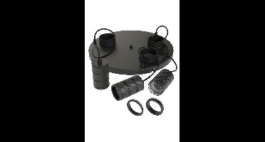 Circle TriplePendel Cord Disc 3-lichts 40cm zwart - 965248