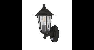 Searchlight Klassieke buitenlampAlex met sensor - 68001BK