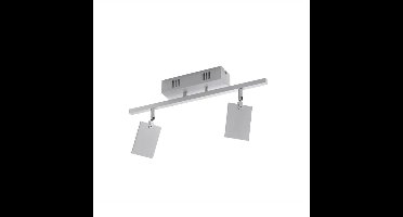 Paul Neuhaus PlafondlampPure Mira 2-lichts aluminium - 6354-95