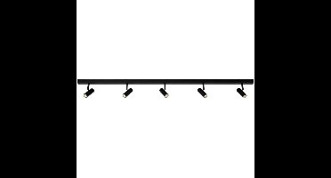 Nordlux Zwarte plafondlampOmari 5-lichts - 2112203003