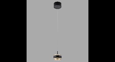 Paul Neuhaus Strakke led pendelPure Falling Rings black pearl - 2503-18