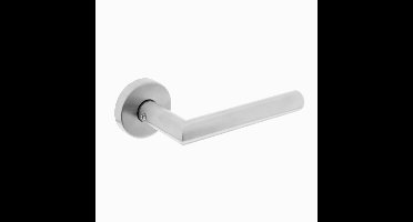 Intersteel Strakke deurklinkHoek 90 rozet RVS - 0035.195102