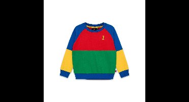 Sweat-shirt color-block enfant
