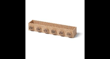 Scaffale di legno di quercia chiaro