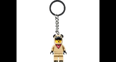 Porte-clés Le garçon bouledogue français