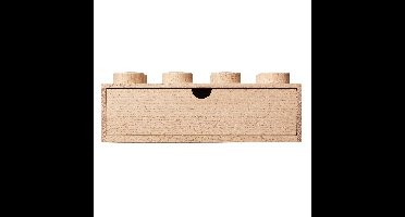 Cassetto da scrivania 8 in legno: quercia chiara