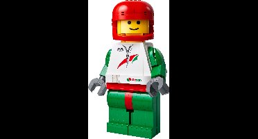 Große Rennfahrer-Minifigur
